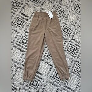 Zara Tan Jogger Pants